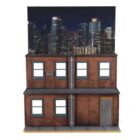 ACTION FIGURE DISPLAY STREET SCENE DIORAMA - NECA ORIGINALS