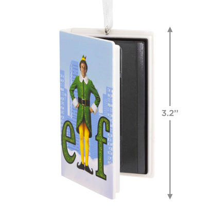 Collectable Elf™Christmas Retro Video Cassette Case Ornament