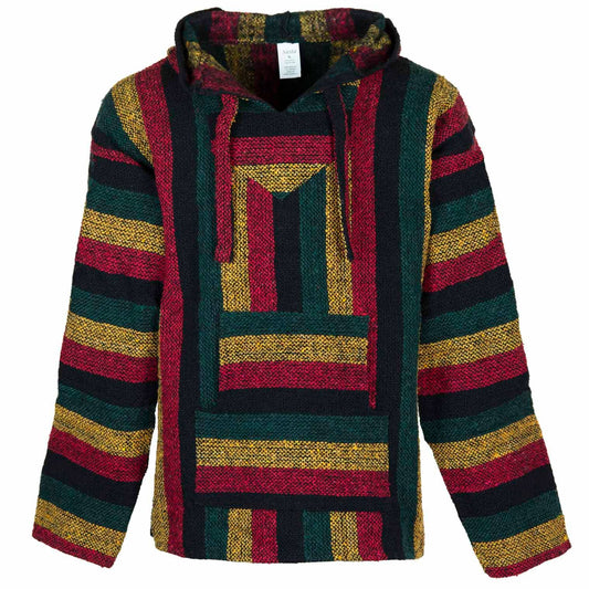 Baja Hoodie - Rasta Blend