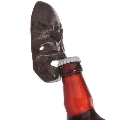 Wall Mounted Skull Head Bottle Opener - Ideal for Halloween