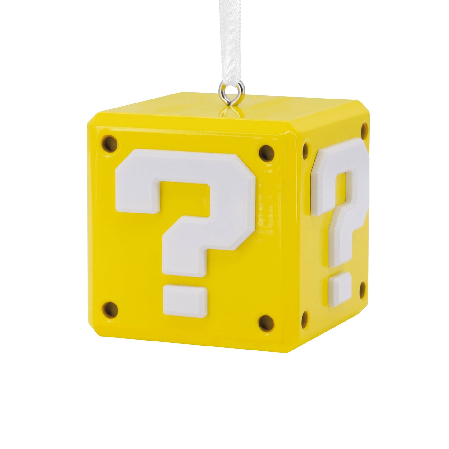 Collectable Super Mario - Question Mark ? Block Ornament