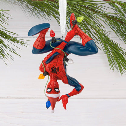 Collectable Marvel Spider-Man Tangled Fairy Lights Ornament