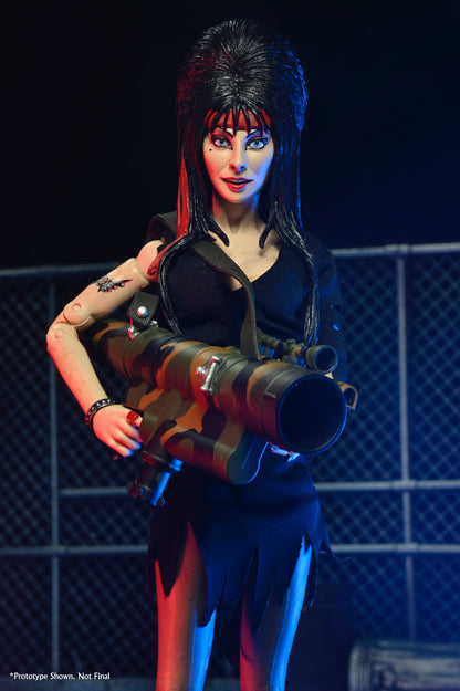 ELVIRA "COMMANDO ELVIRA" 8 INCH CLOTHED ACTION FIGURE