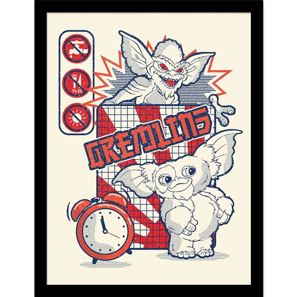 Gremlins (Rules) Wall Art Print