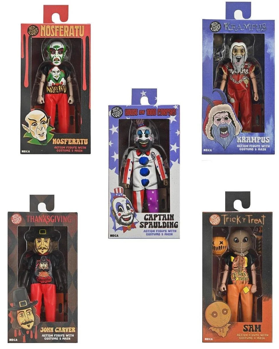 BEN COOPER COSTUME SERIES 4 - SET OF 5 FIGURES - 6 INCH CLOTHED FIGURES