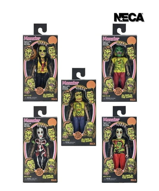 BEN COOPER GLOW IN THE DARK SERIES 1 - SET OF 5 FIGURES -  6 INCH CLOTHED FIGURES