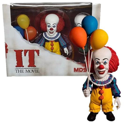 IT 1990 PENNYWISE DELUXE 6 INCH MEZCO DESIGNER SERIES (MDS) FIGURE