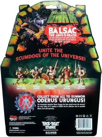 GWAR 5 INCH ACTION COMPLETE SET 5 FIGURE PLUS SPEW TANK