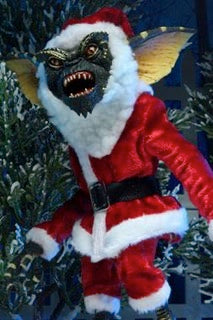 GREMLINS SANTA STRIPE AND GIZMO 7 INCH SCALE ACTION FIGURES