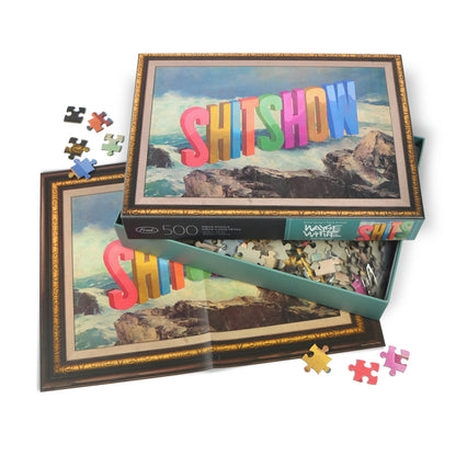 Shitshow - Wayne White - 500 pc Jigsaw Puzzle